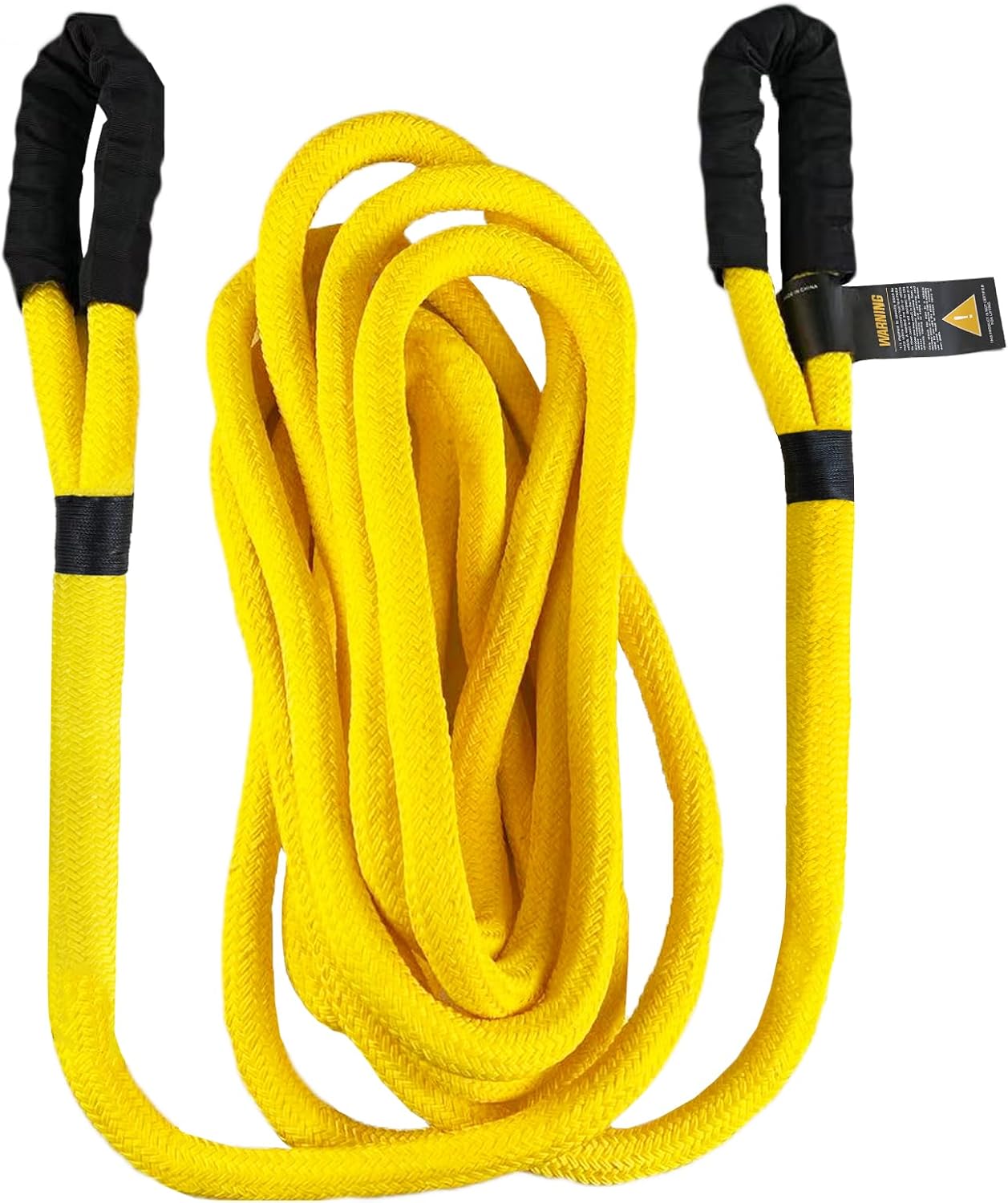 KING-PRO Kinetic Recovery Rope 1“x30' Towing Rope 44,000lbs Breaking Strength 100% Nylon Made Heavy Duty Offroad Snatch Strap 30% Elasticity for Full-Size Truck Large SUVs Offroad Vehicels