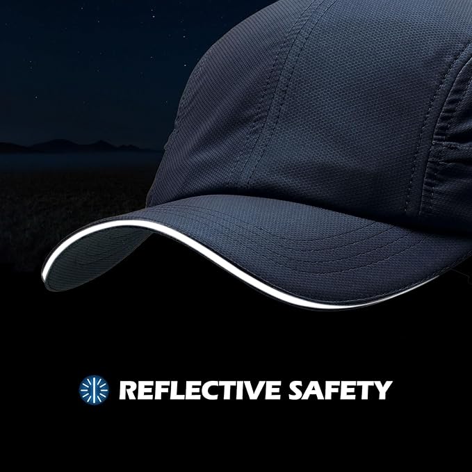 Oversize XL XXL Mens Waterproof Quick Dry Baseball Cap Lightweight Cooling Breathable Sports Hat for Big Heads 23.5"-26"