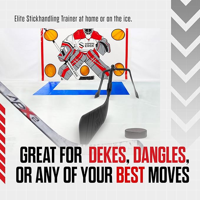 Snipers Edge Hockey - Hockey Attack Triangle - Lightweight and Durable - Works Great for On and Off Ice Training.