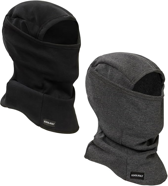 Ski Mask Balaclava Cold Weather Warm and Fleece Face Mask Neck Warmer Full Face Mask for Men&Women
