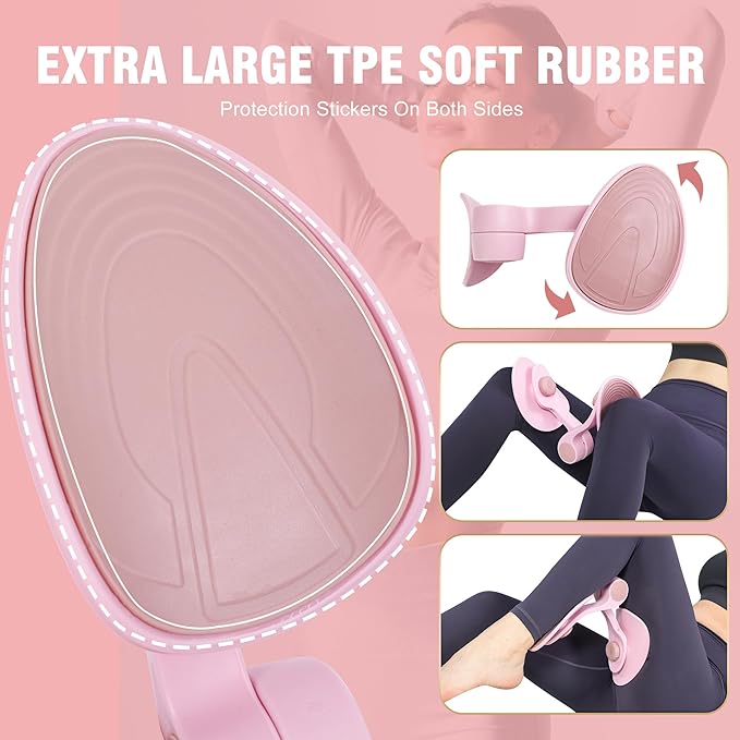 Thigh Trainer - Thigh Toner, Pelvic Floor Trainer, Kegel Trainer & Butt, Leg, Arm Toning Trainer Equipment for Home Gym Workout