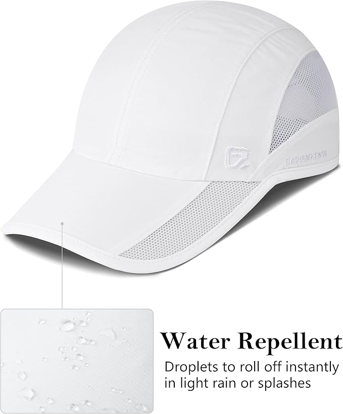 GADIEMKENSD Quick Dry Run Hat Cooling Breathable Mesh