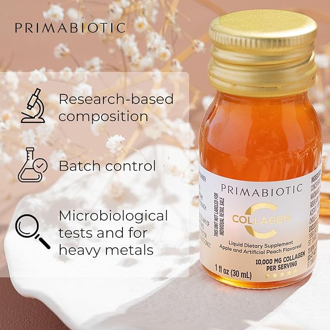 Liquid Collagen - High Collagen Content [10,000 Mg] Per Serving - Hydrolyzed Collagen and 12 Vitamins - Gluten Free- 450 Ml - Pack of 15 Bottles x 30 Ml