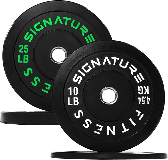 Olympic Bumper Plates Set, 2" Weight Plates for Strength Training & Weightlifting, Paris or Set or Set with Barbell, Multiple Options