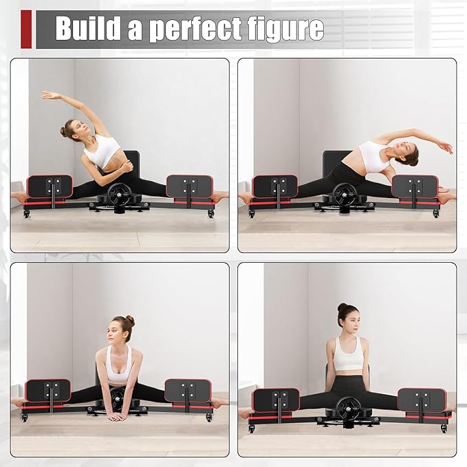 Leg Stretcher，300lbs Leg Stretcher Split Machine,for Flexibility Heavy Duty Leg Stretching Equipment Stretching Training Machine Split Leg Training for Home Yoga Dance Gym