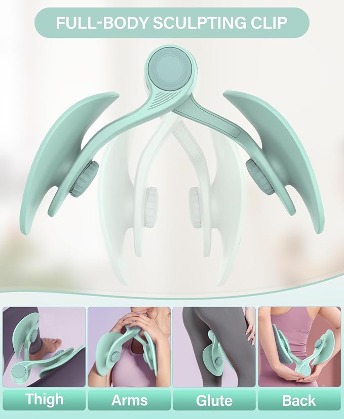 Hip Trainer Kegel Exerciser, Pelvic Floor Trainer, Kegel Trainer for Postpartum Rehabilitation, Trimmer Inner Thigh, Thigh Toner Workout