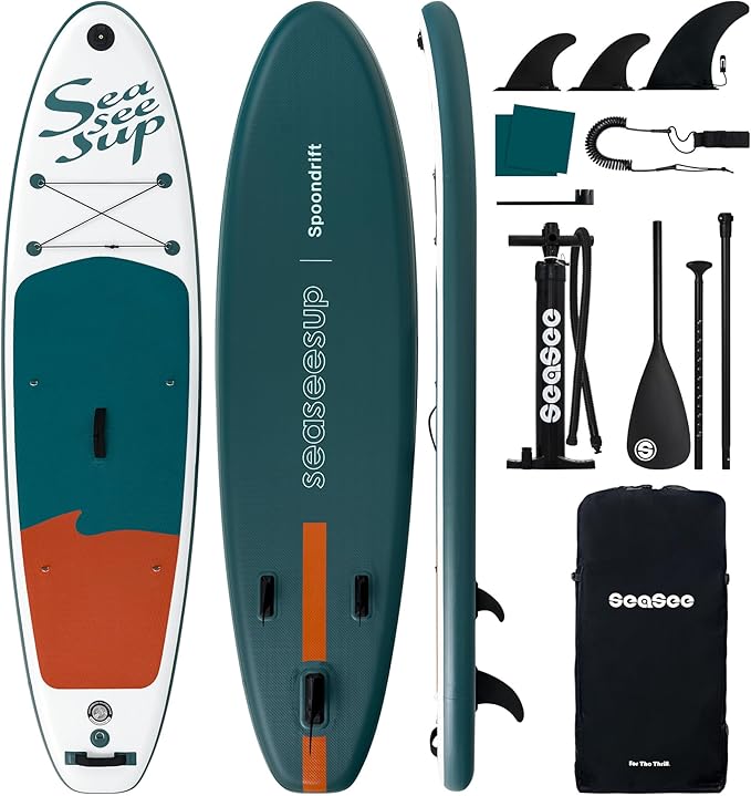 Inflatable Stand Up Paddle Board with Sup Board Accessories, Durable, Lightweight,Wide Stable Design,Wide Non-Slip Deck, Non-Slip Comfort Deck Pink Paddle Board for Women & Girls