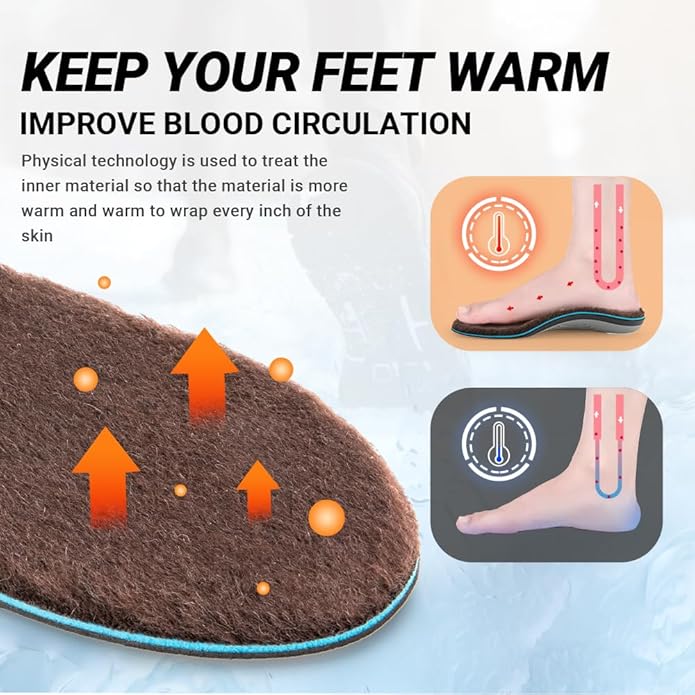 VALSOLE Heavy Duty Support Pain Relief Orthotics - 220+ lbs Plantar Fasciitis High Arch Support Insoles for Men Women, Flat Feet Orthotic Insert, Work Boot Shoe Insole, Absorb Shock with Every Step