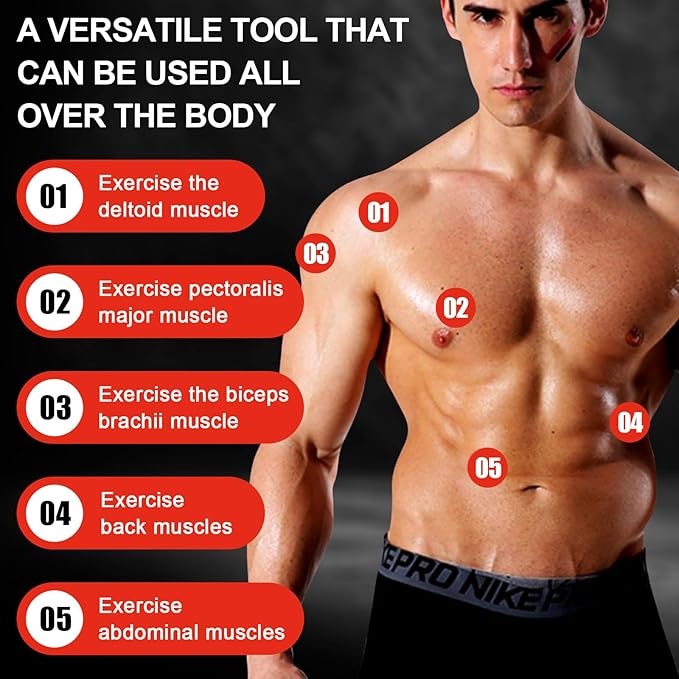 Power Twister Bar, Upper Body Strength Training Bar, Heavy Duty Arm Builder for Chest Shoulder Forearm Bicep and Arm Strengthening Workout Equipment