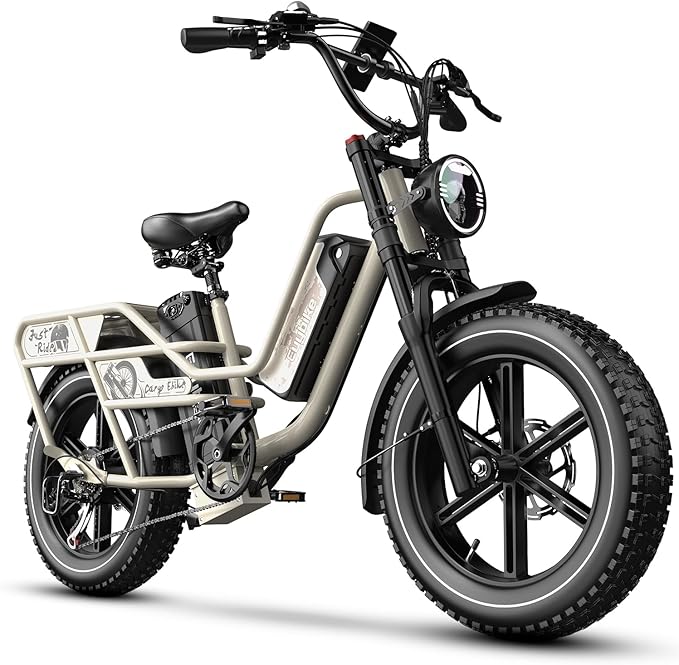1500W Electric Bike for Adults,48V 20/60Ah Removable Battery Max Range 80Miles & 30MPH Electric Bicycle,20''×4" Fat Tire Ebike,Adult Electric Bicycles for Commute Beach Snow,E-Bike UL Certified