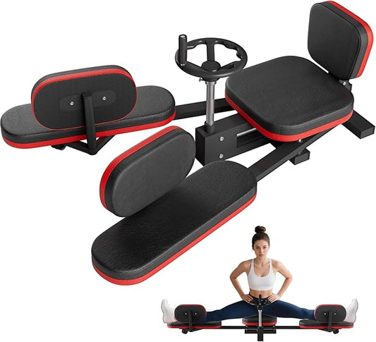 NArra Leg Stretcher Machine, Adjustable Leg Stretch Training Machine, 330lbs Heavy Duty Leg Extension Machines for Home Yoga Gym Fitness to Train Leg Flexibility, Black