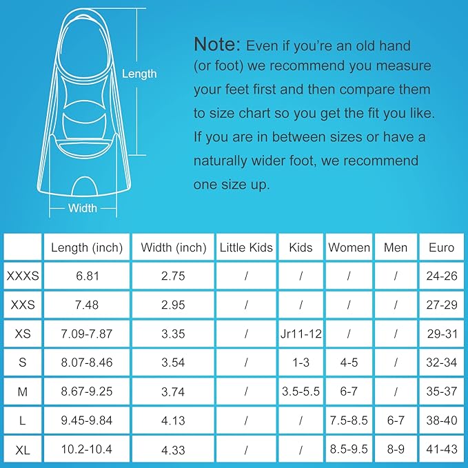 Gintenco Swim Fins, Kids Swim Training Fins for Lap Swimming, Travel Size Flippers with Mesh Bag, Silicone Swimming Fins for Kids Teens Adults Women Men