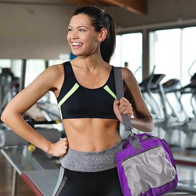 G4Free 40L/65L Foldable Duffel Bag, Water-Repellent Travel Backpack, Lightweight Carry Bag for Overnight Weekender Sports Men Women