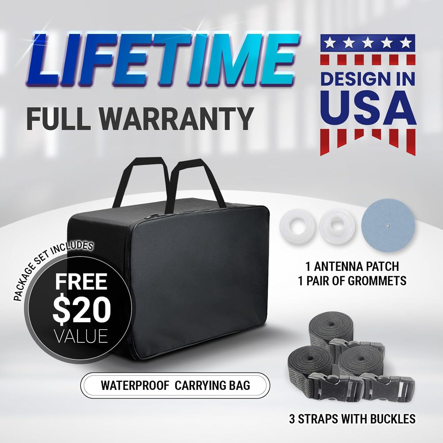 iCarCover Custom Car Cover for Pontiac Lemans (1961-1962) Waterproof All-Weather Rain Snow UV Sun Protector Full Exterior Indoor Outdoor Car Cover (Stripe - Black/Red)