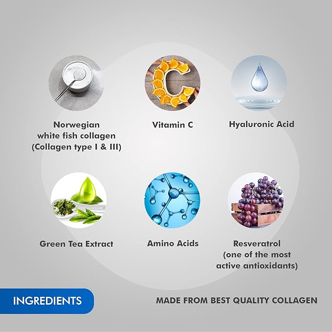 MD Ultimate Beauty Drink Powder CollagenType I & III | Collagen Dietary Supplement with Antioxidants | Provides Nutritional Support to Skin, Hair, Nails, Joints | 150 Grams