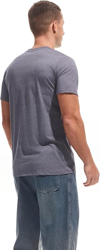 VEIISAR Premium V Neck T Shirts for Men - Modern Fitted Tees Vneck Undershirts