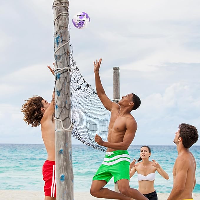 Wuzfully Volleyball Official Size 5,Soft Volleyballs for Backyard Beach Park Play Games Practice Volleyball for Beginner Teenager(Best Gift)