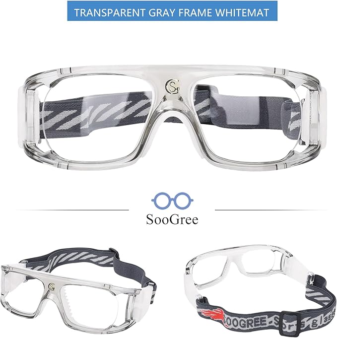 Men Basketball Glasses.Soccer Football Sport Protective Eyewear Safety Goggles,Sports Glasses For Replaceable Lens
