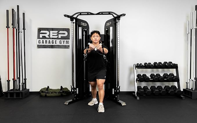 REP Fitness Arcadia™ Functional Trainer- All in one Functional Trainer and Cable Machine for Home and Garage Gym!- Optional Weight Stack Upgrades and Attachment Packages