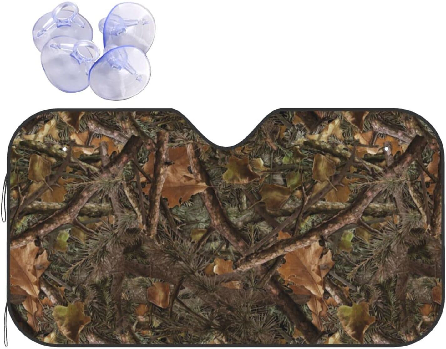 Camouflage Hunting Car Windshield Sunshade Front Window Sun Visor Protector Foldable Shield Cover for Truck SUV