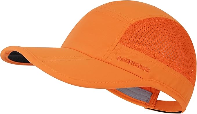 GADIEMKENSD Mens Folding Outdoor Hat Long Brim UPF 50+ Sun Protection