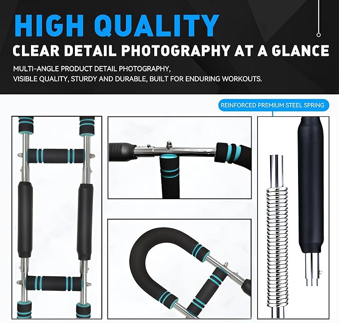 Twister Arm Trainer, 40-100lb Adjustable Chest Workout Equipment, Arm Trainer, Twister Arm Trainer, Detachable Design Fitness Anywhere, Keep Strong