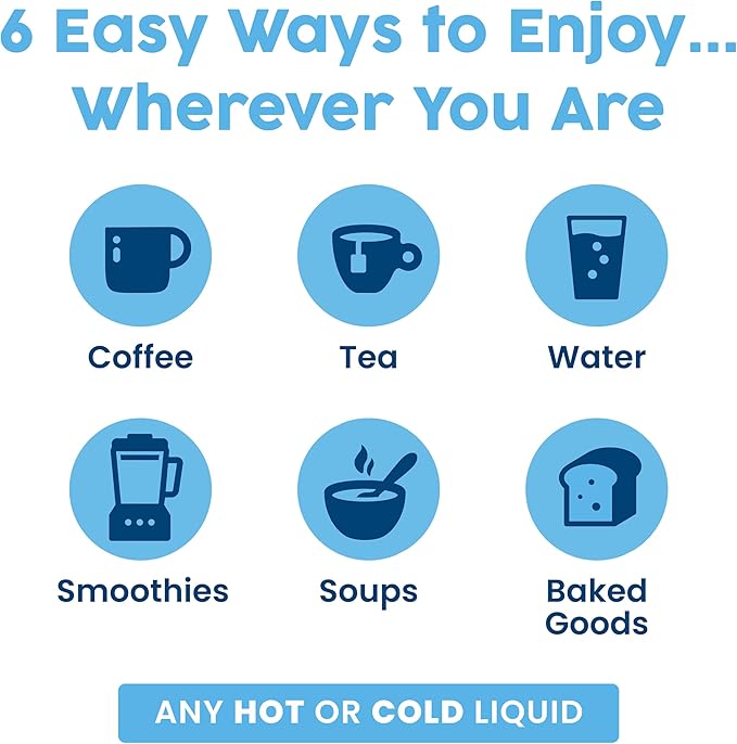 NativePath Collagen Peptides Protein Stick Packs - Hydrolyzed Type 1 & 3 Collagen Powder for Skin, Hair, Nails - 30 Servings