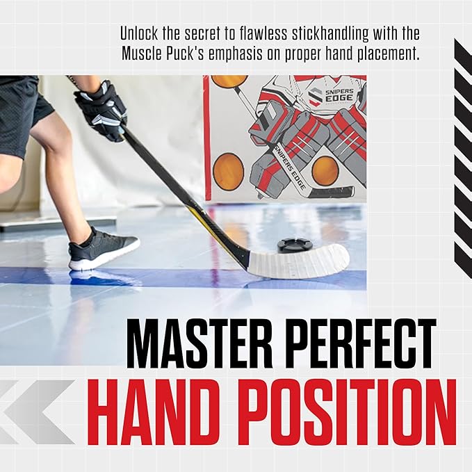 Snipers Edge Hockey - Hockey Muscle Puck - Great for Training and Skill Development