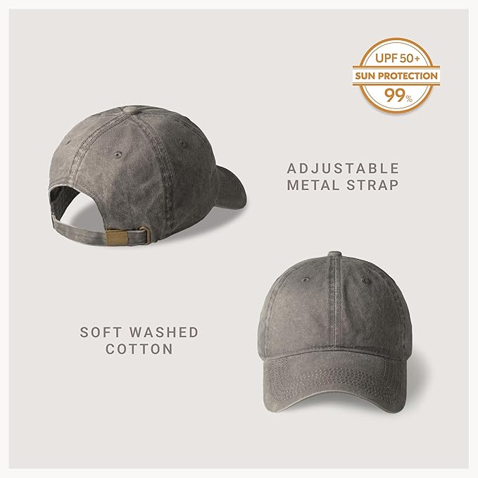 CHOK.LIDS Everyday Premium Dad Hat Unisex Cotton Baseball Cap for Men and Women Adjustable Lightweight Polo Style Curved Brim