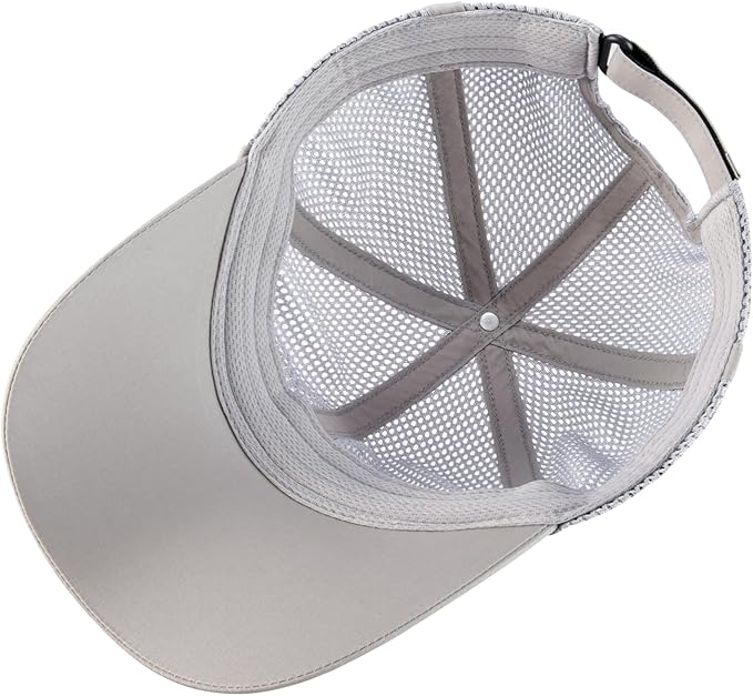 VOBOOM Breathable Full Mesh Baseball Cap for Men, Women, Lightweight Trucker Hats Outdoor Sports Wear
