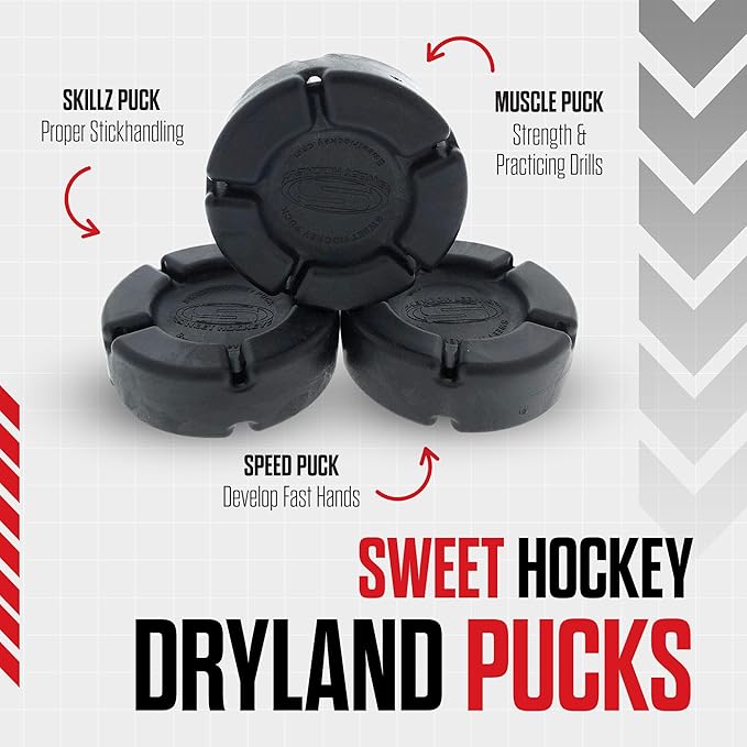 Snipers Edge Hockey - Hockey Muscle Puck - Great for Training and Skill Development