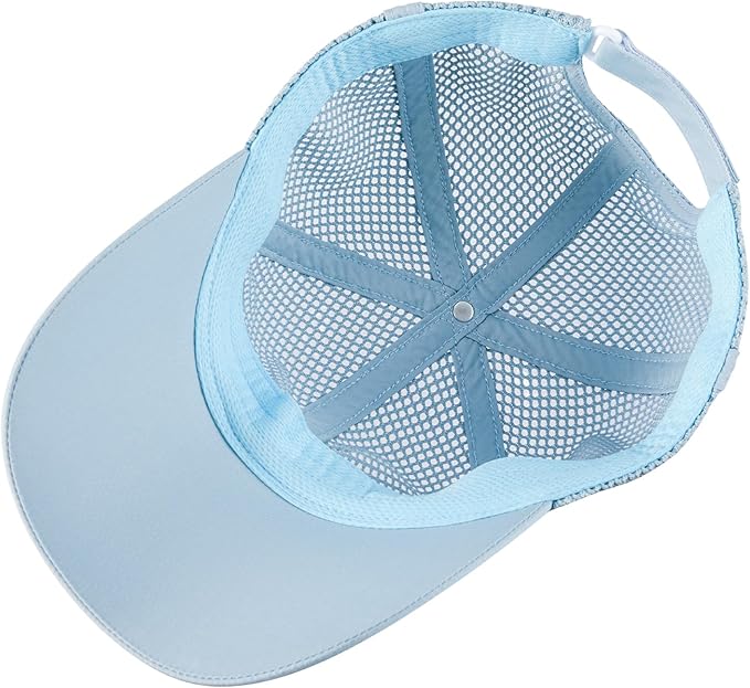 VOBOOM Breathable Full Mesh Baseball Cap for Men, Women, Lightweight Trucker Hats Outdoor Sports Wear