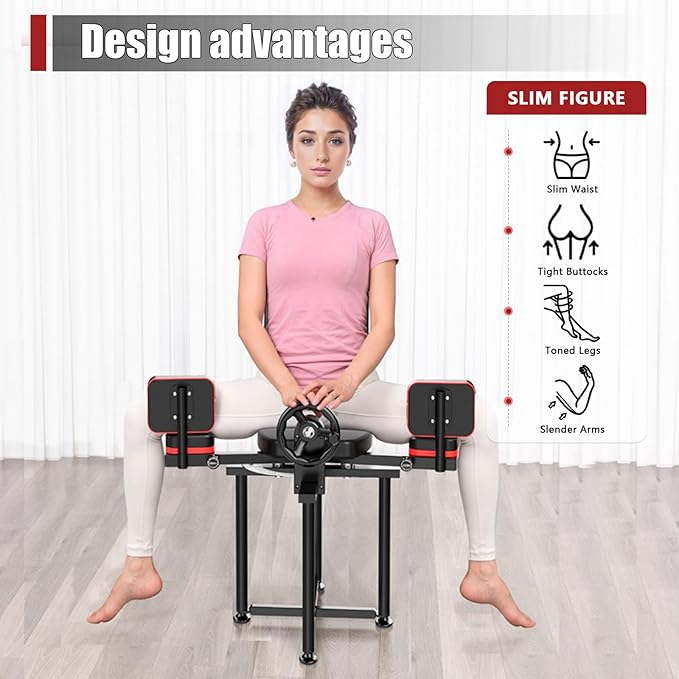 Leg Stretcher，300lbs Leg Stretcher Split Machine,for Flexibility Heavy Duty Leg Stretching Equipment Stretching Training Machine Split Leg Training for Home Yoga Dance Gym