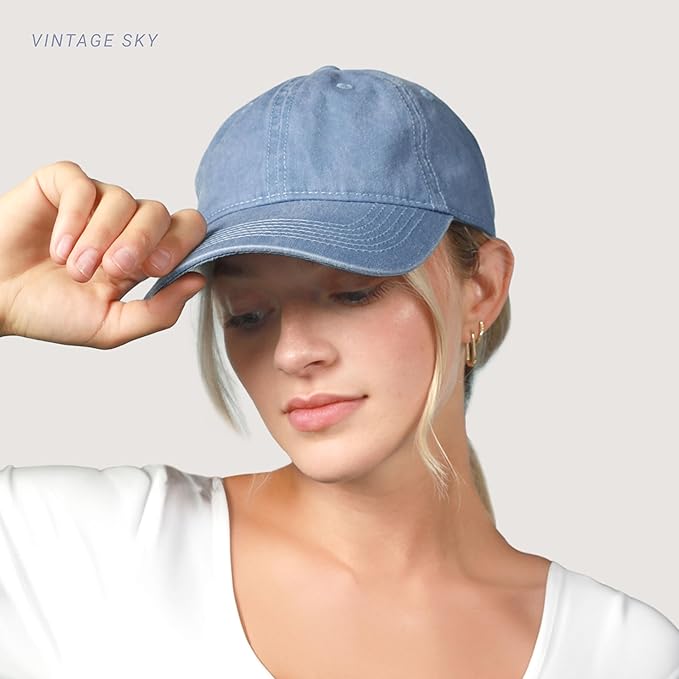 CHOK.LIDS Everyday Premium Dad Hat Unisex Cotton Baseball Cap for Men and Women Adjustable Lightweight Polo Style Curved Brim