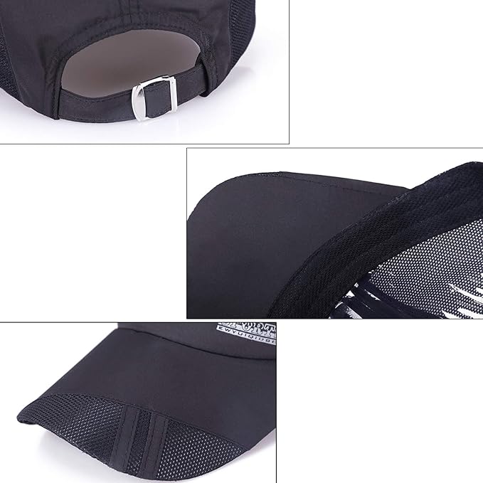 ELLEWIN Baseball Cap Running Hat Golf Hats Men Pickleball Quick Dry Caps Hat for Men and Women Sun Protection