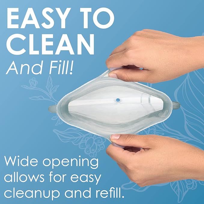 Foret Premium Enema Kit Non-Toxic Silicone Tip, Bag & Eco Detox Gift | Most Comfortable Colon Cleanse | Gerson Therapy Colonics Recommended | BPA & Phthalates Free |Clamp| Easy Instructions | Slim Tip