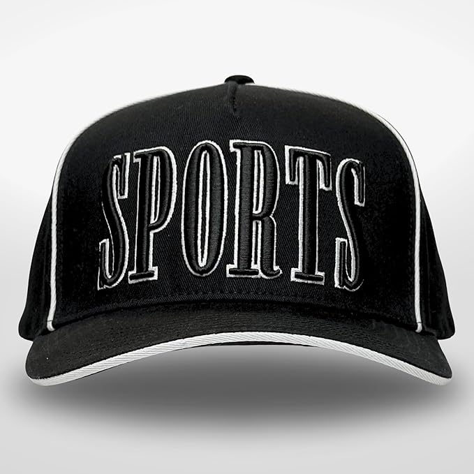 Vintage Sport Trucker Hat | Men & Women | Trendy Pickleball Golf Hats Men | American Cute Country Western | Cotton | Snapback