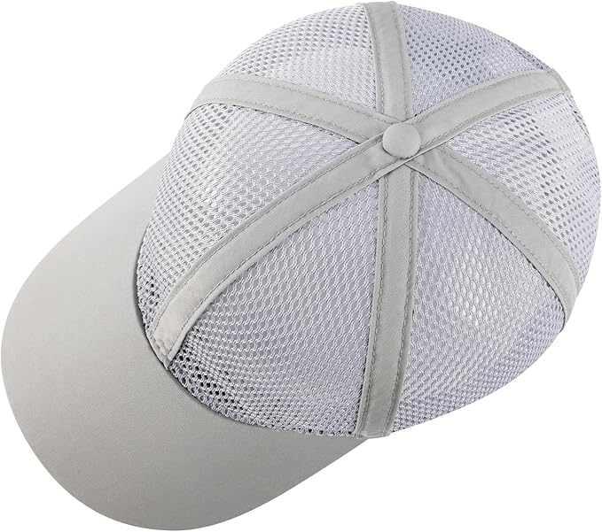 VOBOOM Breathable Full Mesh Baseball Cap for Men, Women, Lightweight Trucker Hats Outdoor Sports Wear