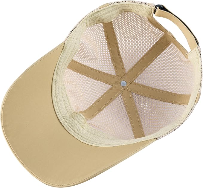 VOBOOM Breathable Full Mesh Baseball Cap for Men, Women, Lightweight Trucker Hats Outdoor Sports Wear