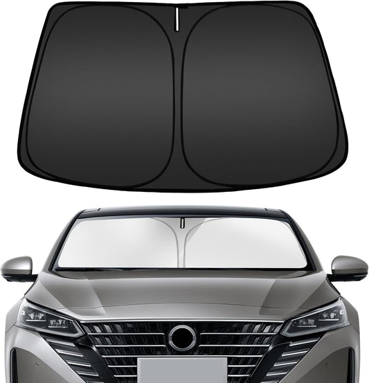 ARISMOTOR Windshield Sun Shade for Ni-ssan Altima 2019-2025, Custom Fit Foldable Front Window Sunshade Sun Visor Protector, Block UV Rays Keep Your Car Cooler