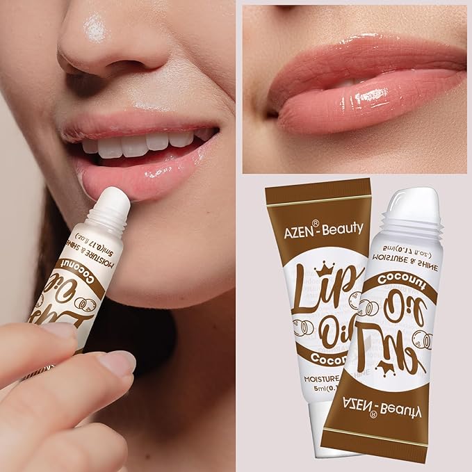 AZEN 120 Pack Lip Gloss Set, Clear Lip Gloss Bulk, Lip Oil for Dry Cracked Lips Moisturizing Hydrating Nourishing with Vitamin E