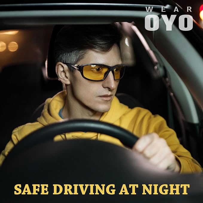 Polarized Sports Sunglasses for Men Women,Fishing Driving Rectangular Goggles UV400 Protection