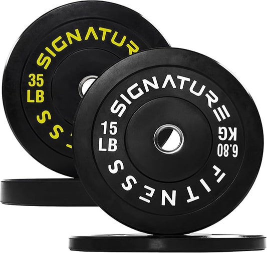 Olympic Bumper Plates Set, 2" Weight Plates for Strength Training & Weightlifting, Paris or Set or Set with Barbell, Multiple Options