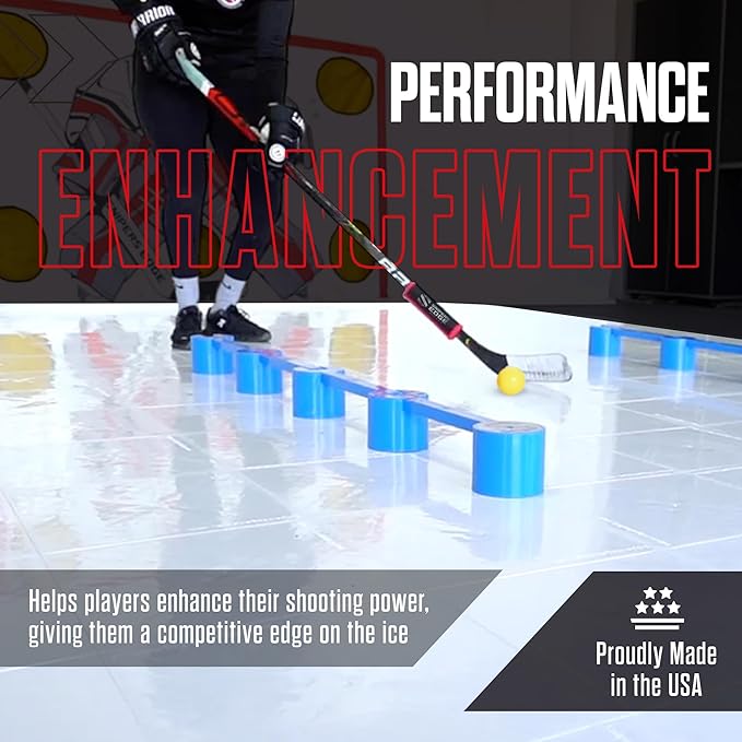 Snipers Edge Hockey - Stick Weight - 6.7 Ounce Weight - Velcro Weight That Goes Along The Blade
