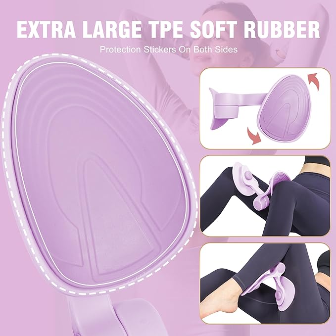 Thigh Trainer - Thigh Toner, Pelvic Floor Trainer, Kegel Trainer & Butt, Leg, Arm Toning Trainer Equipment for Home Gym Workout