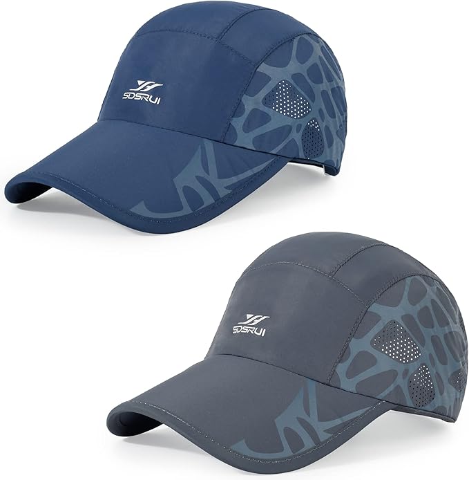 Running Hat Outdoor Sun Protection Hat Mesh Quick Dry Hat Thin Cool Baseball Cap for Women and Men