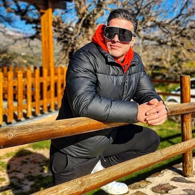 Polarized Sports Sunglasses for Men and Women Cycling Glasses UV Protection Goggles for Mountain Bike Running Fishing