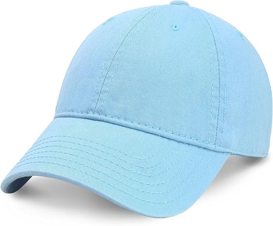 CHOK.LIDS Everyday Premium Dad Hat Unisex Cotton Baseball Cap for Men and Women Adjustable Lightweight Polo Style Curved Brim