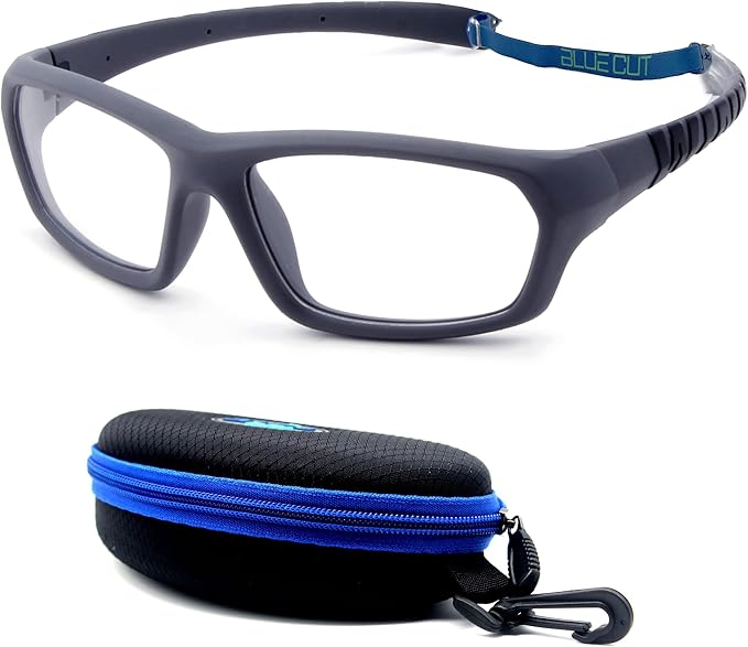 BLUE CUT Sports Protection Goggles, Anti-Fog Lenses Safety Glasses for Basketball, Pickleball and All Outdoor Sports