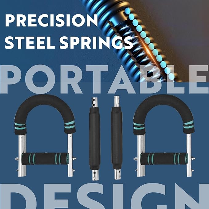 Twister Arm Trainer Pro - Adjustable Shaker Twister Arm Chest Exerciser Home Workout Equipment for Men & Women, Portable Fitness Exercise Equipment, Ultimate Shoulder Muscle Training